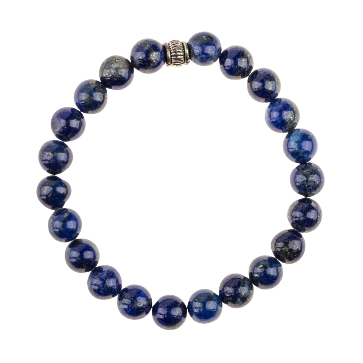 Lapis Lazuli Doğal Taş Bileklik (8mm Küre Kesim)