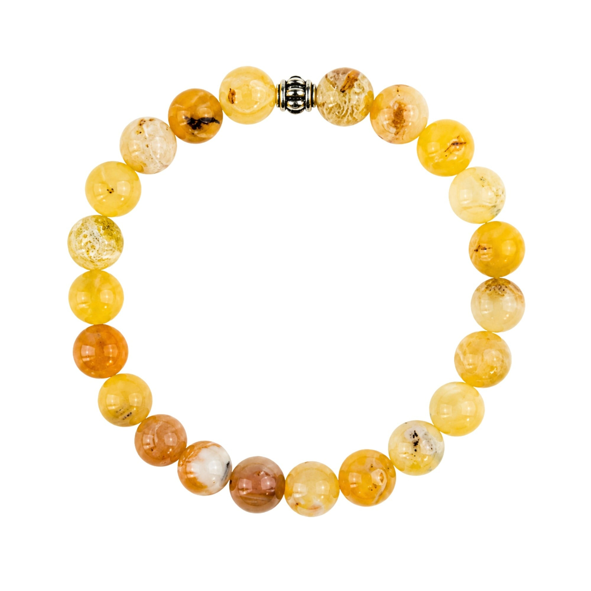 Opal Doğal Taş Bileklik (6mm Küre Kesim)