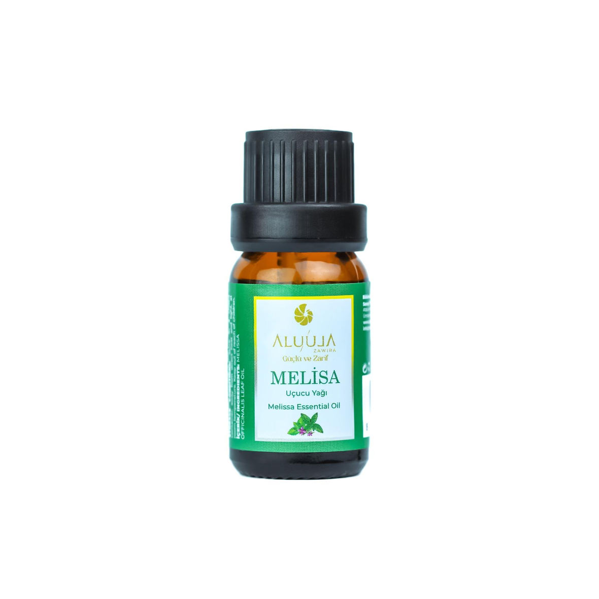 ALUULA Zawira Her Damla Saflık: %100 Saf, Seyreltilmemiş Doğal Aromaterapi Melisa Uçucu Yağı 10 ml