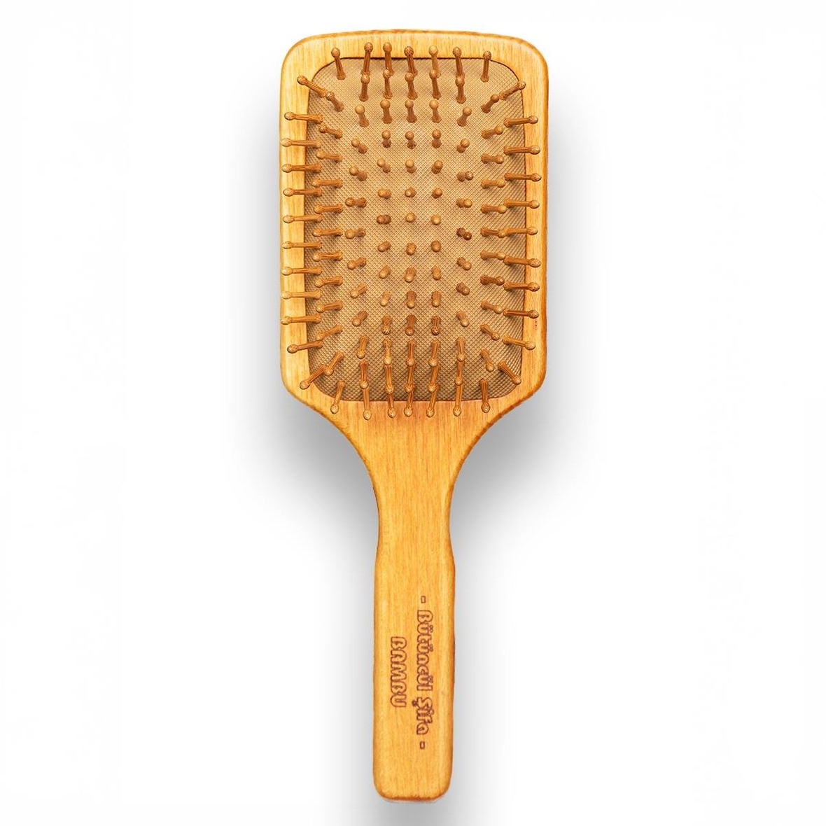 Doğal Bambu Ahşap Tarak