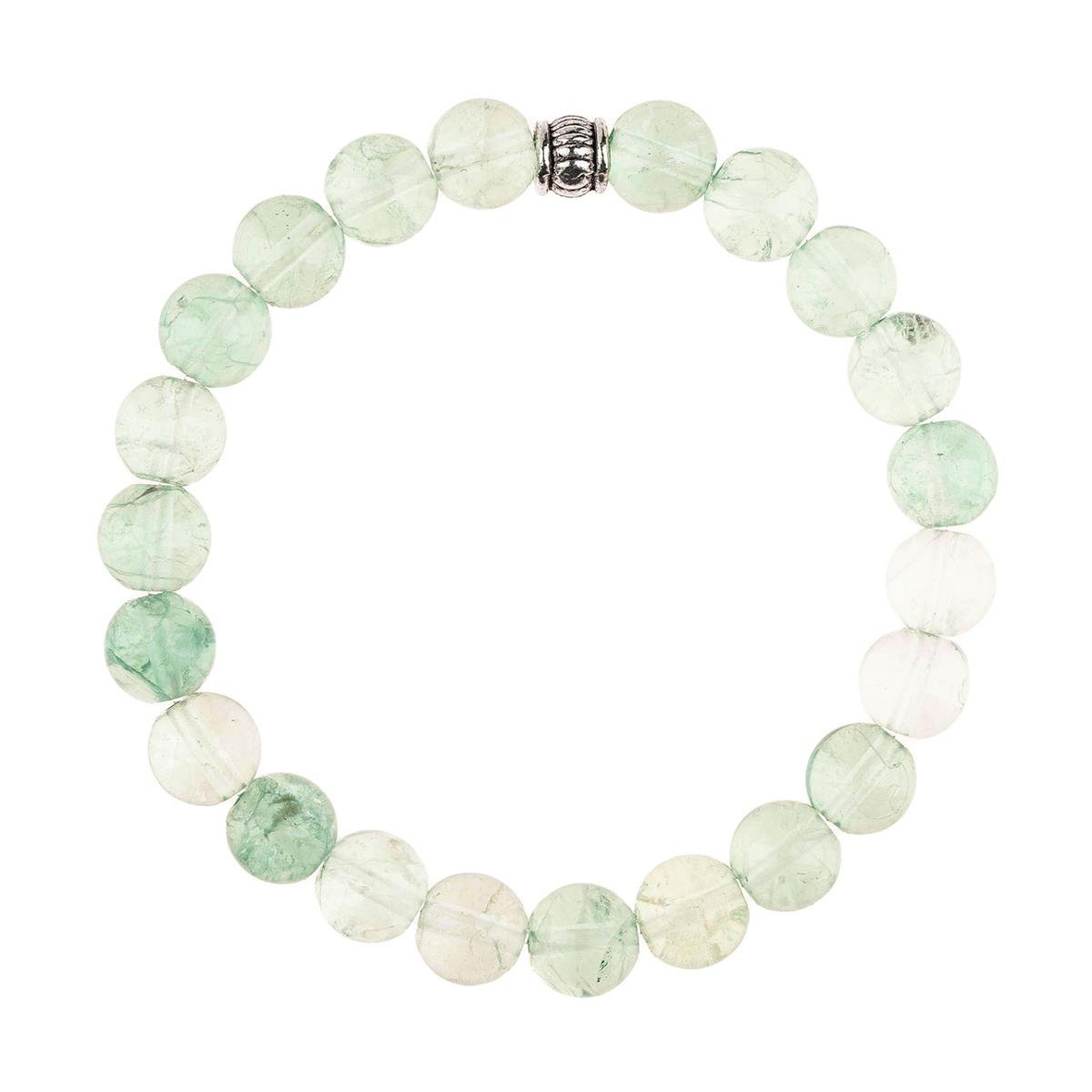 Florit Doğal Taş Bileklik (8mm Küre Kesim)