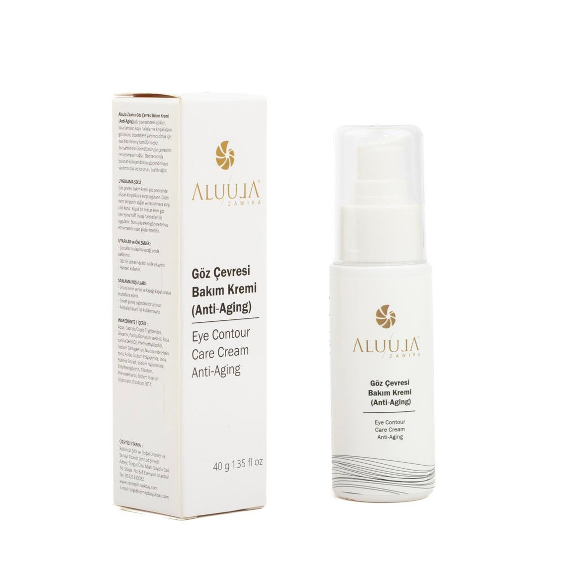 Göz Çevresi Bakım Kremi (Anti-Aging) 40 GR