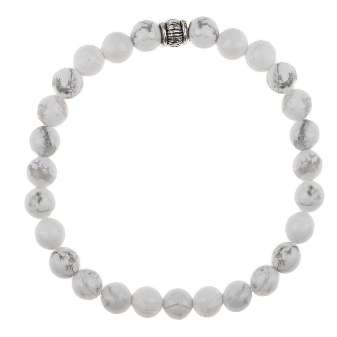 Havlit Doğal Taş Bileklik (6mm Küre Kesim)