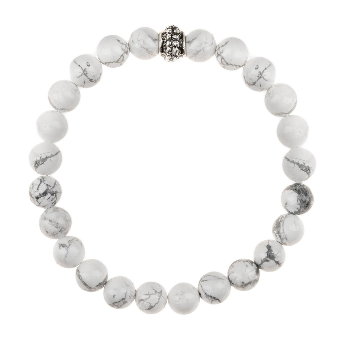 Havlit Doğal Taş Bileklik (8mm Küre Kesim)