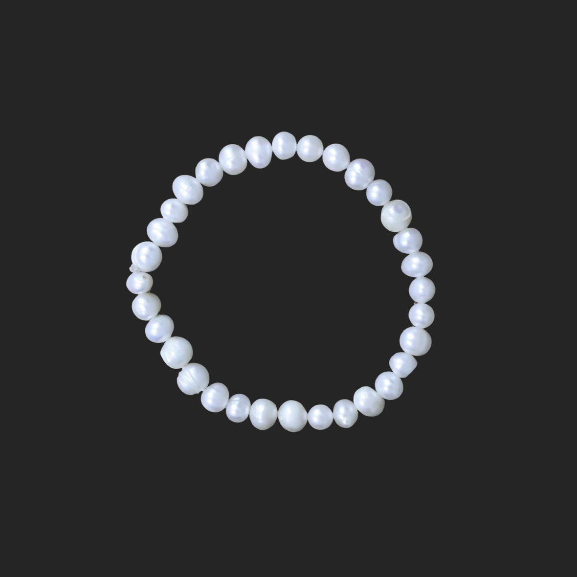 İnci Doğal Taş Bileklik