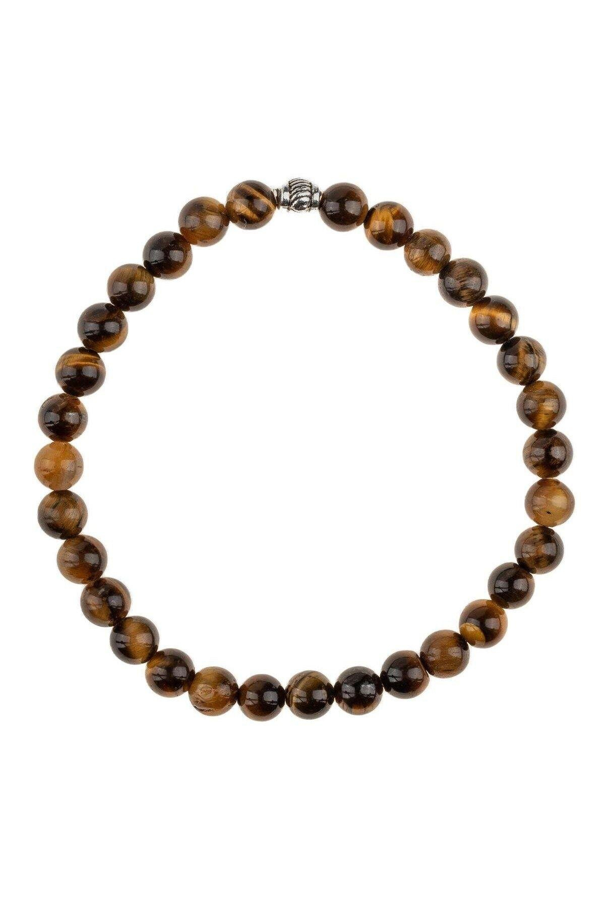 Kaplangözü Doğal Taş Bileklik (6mm Küre Kesim)