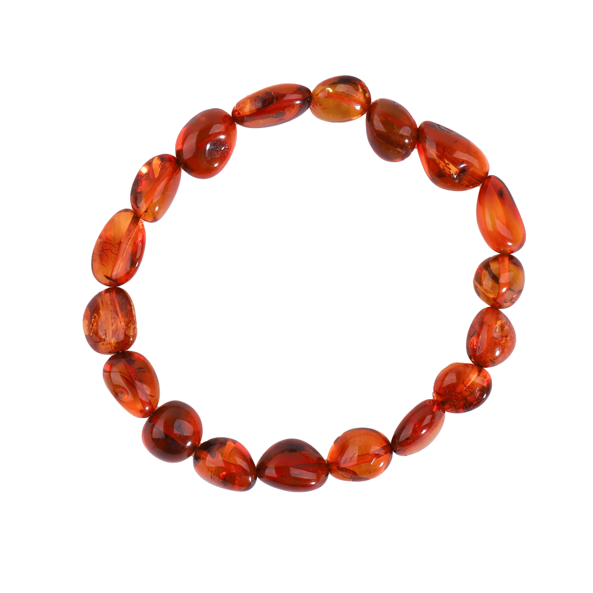 Kızıl Şifa Kehribar Bileklik