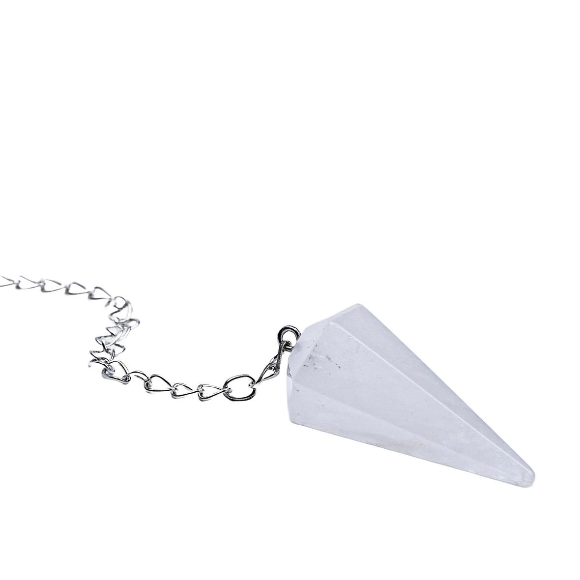 Kristal Quartz Doğal Taş Piramit Pandül