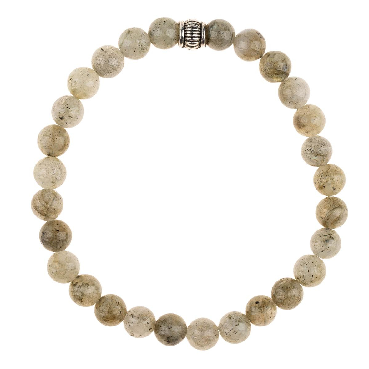 Labradorit Doğal Taş Bileklik (6mm Küre Kesim)