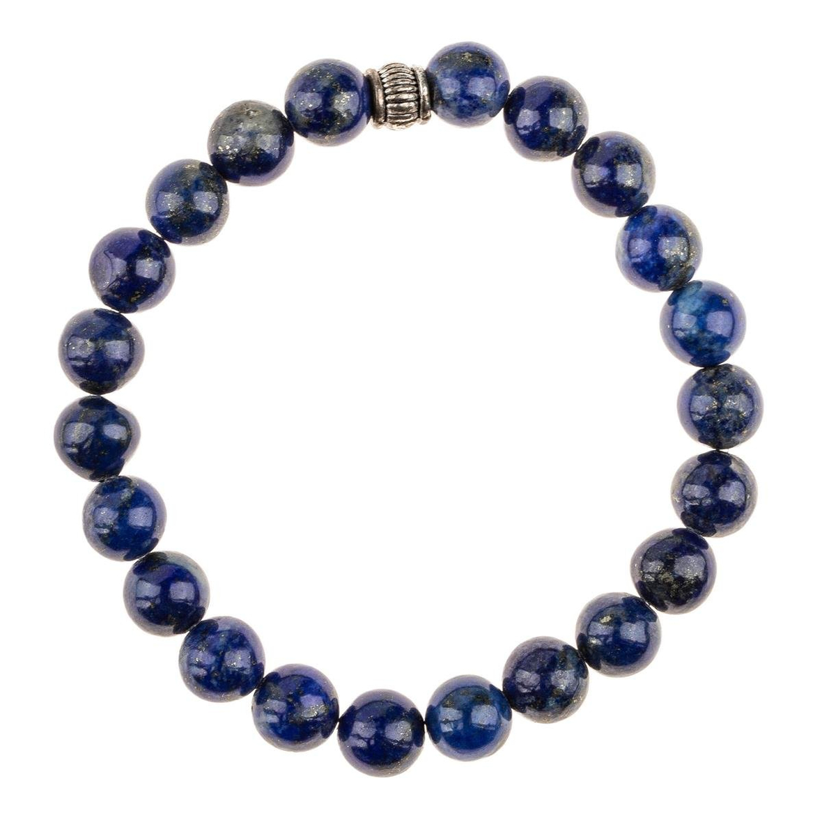 Lapis Lazuli Doğal Taş Bileklik (8mm Küre Kesim)