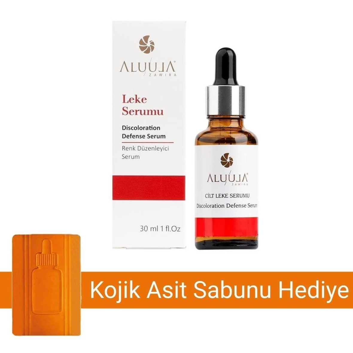 Leke Ve Renk Düzenleyici Serum 30 ML |  Kojik Asit Sabunu Hediye