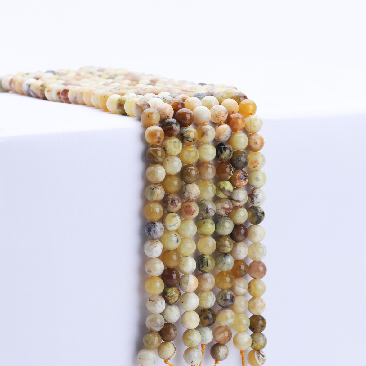 Opal Doğal Taş Dizi (8mm Küre Kesim)