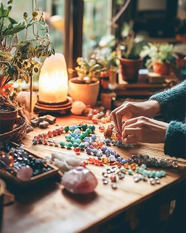 Özel Dizim Doğal Taş Telefon Askılığı (Kişiye Özel)