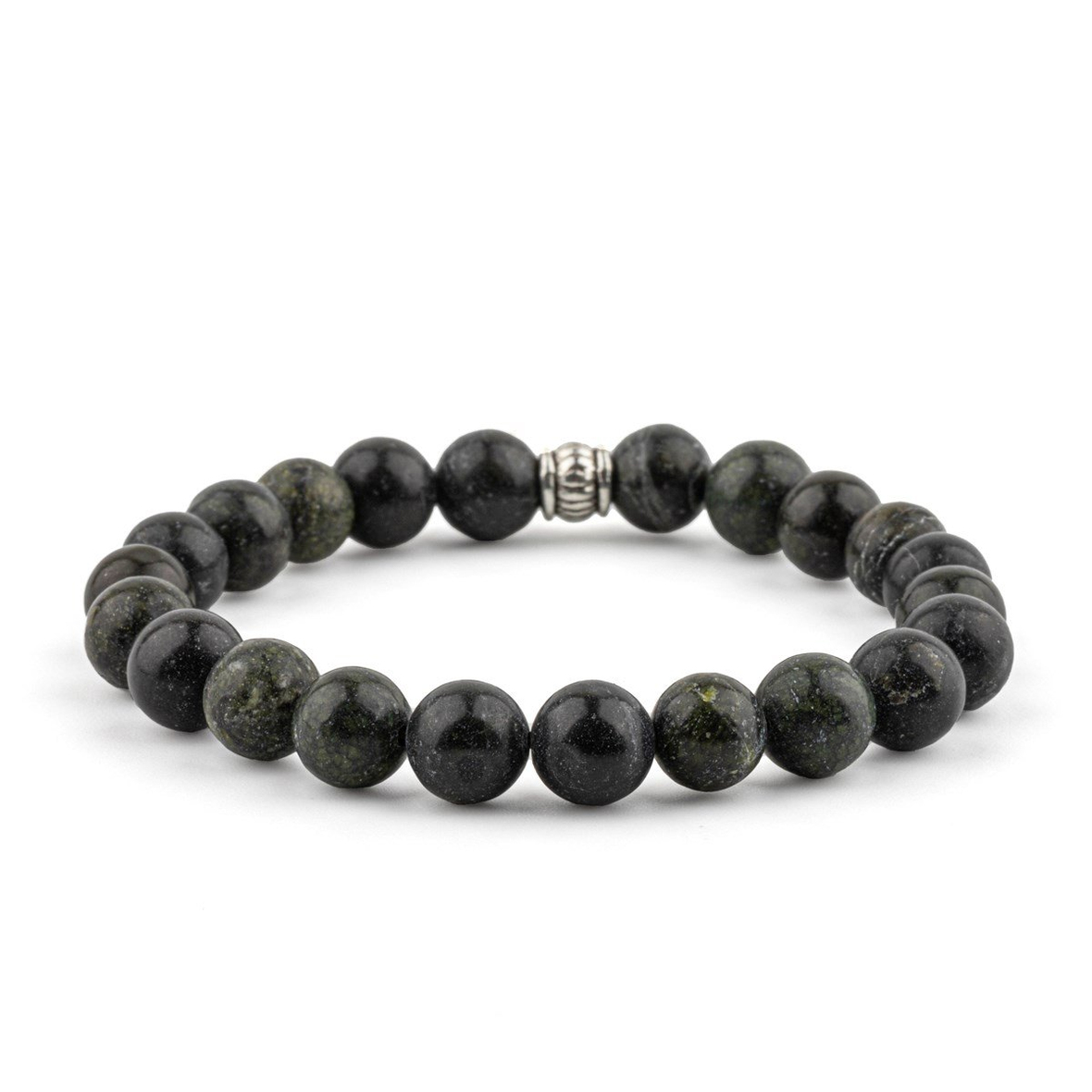 Serpantin Doğal Taş Bileklik (8mm Küre Kesim)