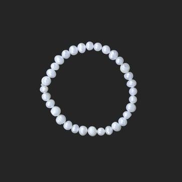 Siyah İnci Doğal Taş Bileklik