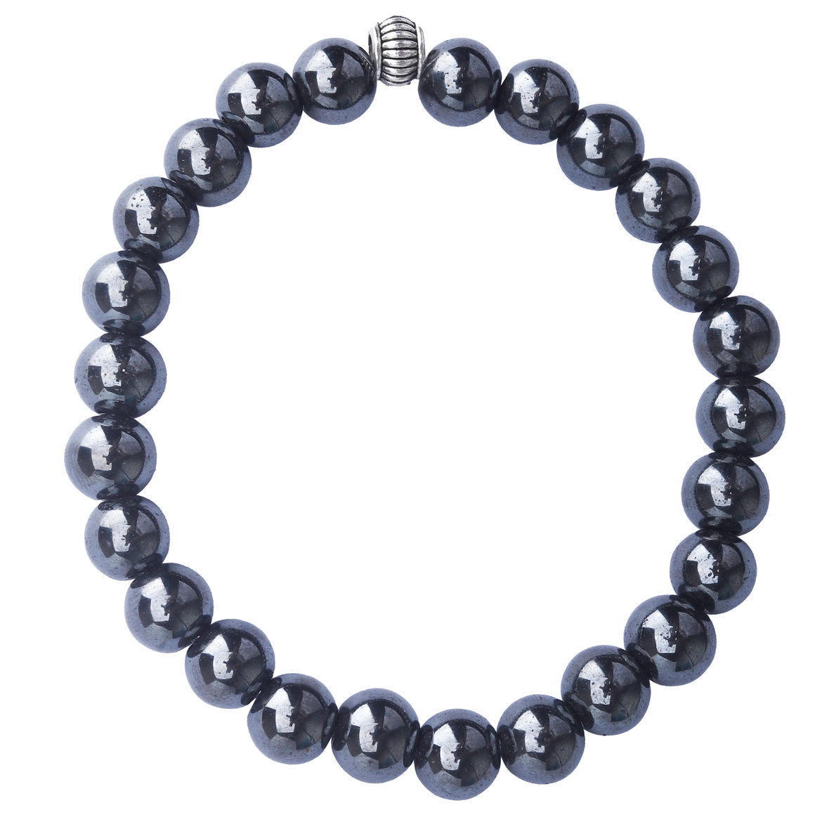 Terahertz (Titreşim) Taşı Bileklik (6mm Küre Kesim)