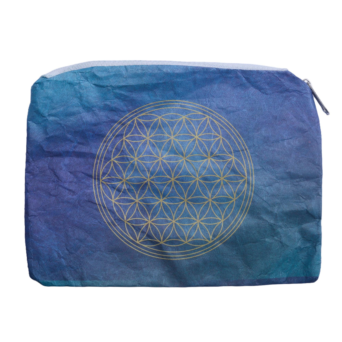 Yaşam Çiçeği Desenli Geri Dönüşümlü, Yırtılmaz Ve Su Geçirmez - Cüzdan 3