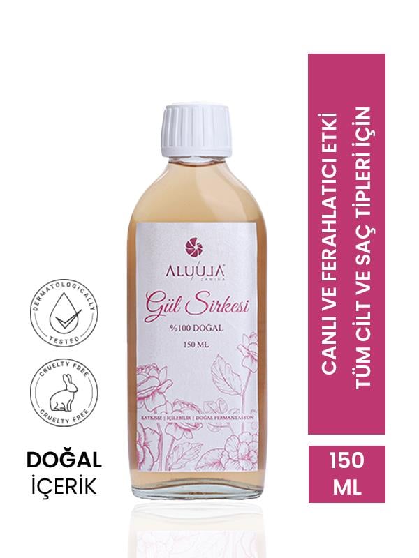 %100 Doğal Gül Sirkesi 150 Ml