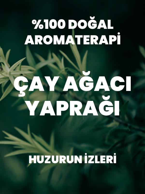 %100 Saf Çay Ağacı Uçucu Yağı 10 Ml