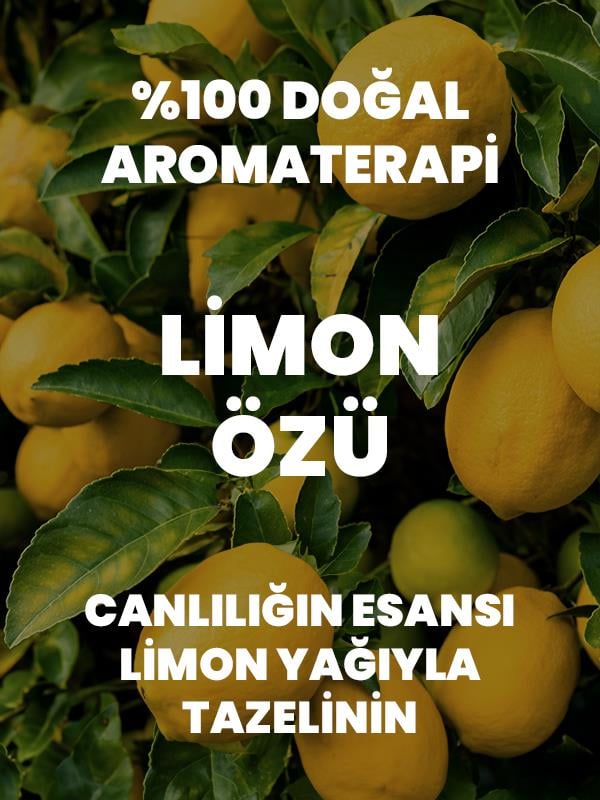 %100 Saf Limon Kabuğu Uçucu Yağı 10 Ml
