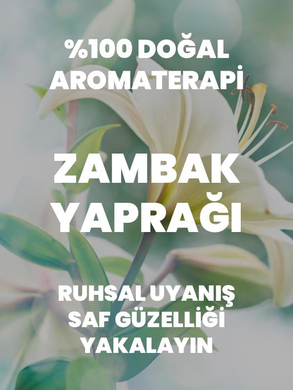 %100 Saf Zambak Uçucu Yağı 10 Ml