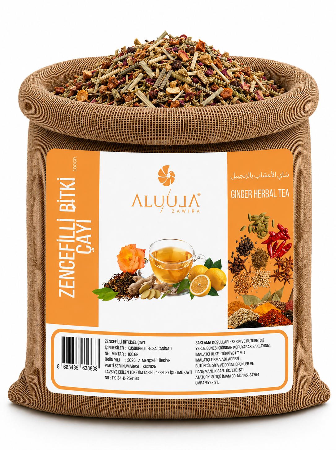 Zencefil Bitki Çayı 1 Kg