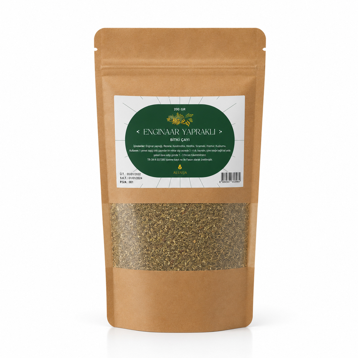 Enginar Yapraklı Bitki Çayı 200 Gr.