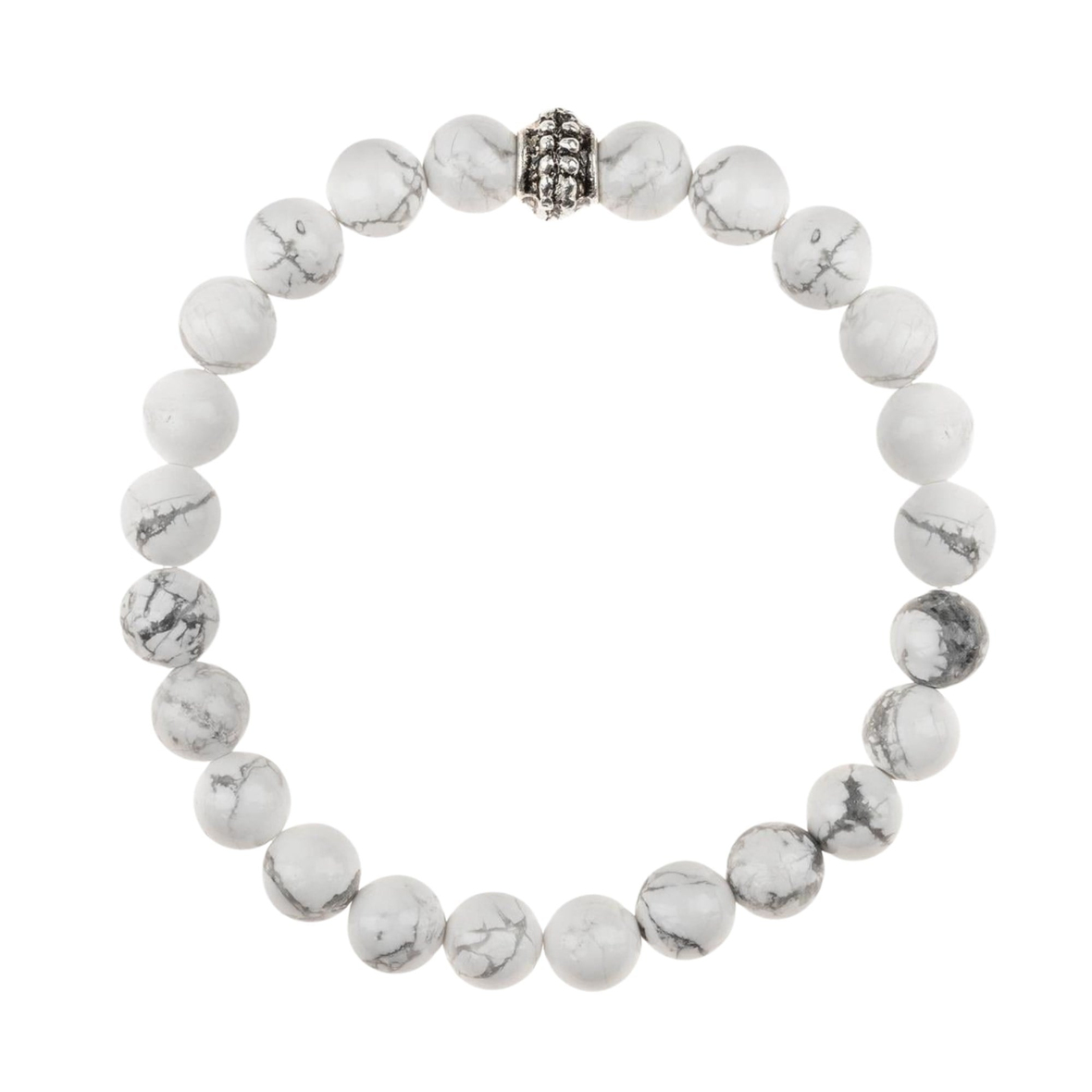 Havlit Doğal Taş Bileklik (8mm Küre Kesim)