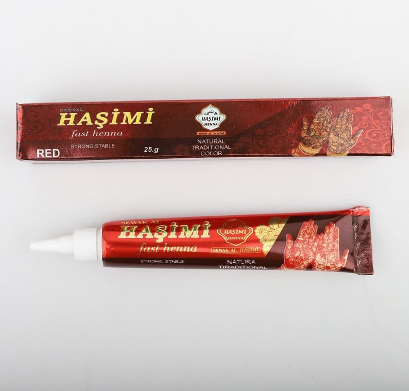 Sürülebilir El ve Tırnak Kınası - Kırmızı