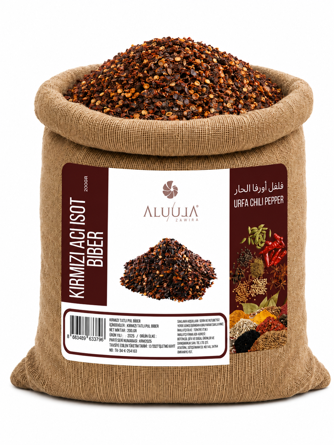 Acı İsot Biber 1 Kg