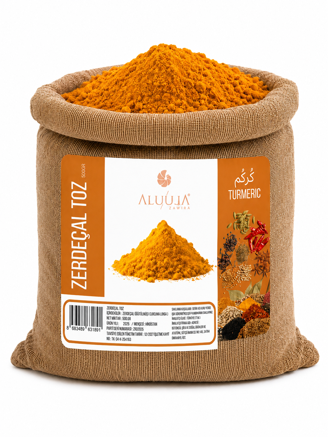 Zerdeçal Toz 1 Kg