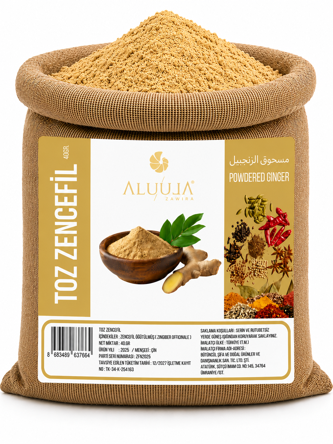 Toz Zencefil 1 Kg