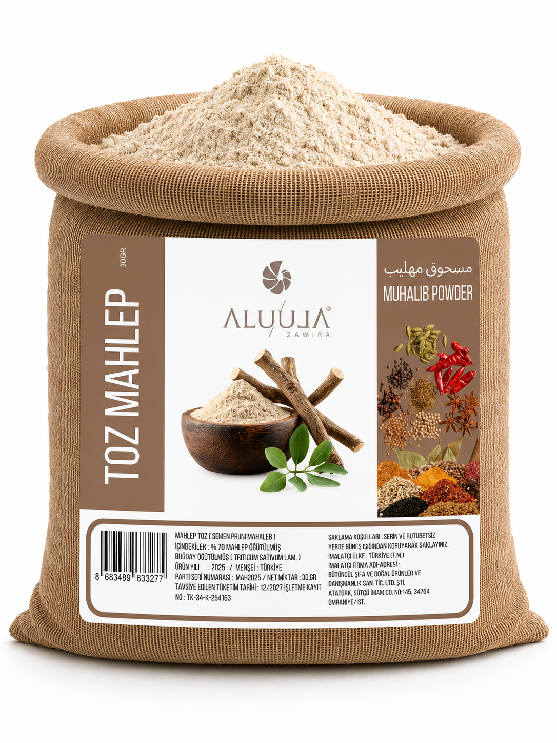 Toz Mahlep 1 Kg