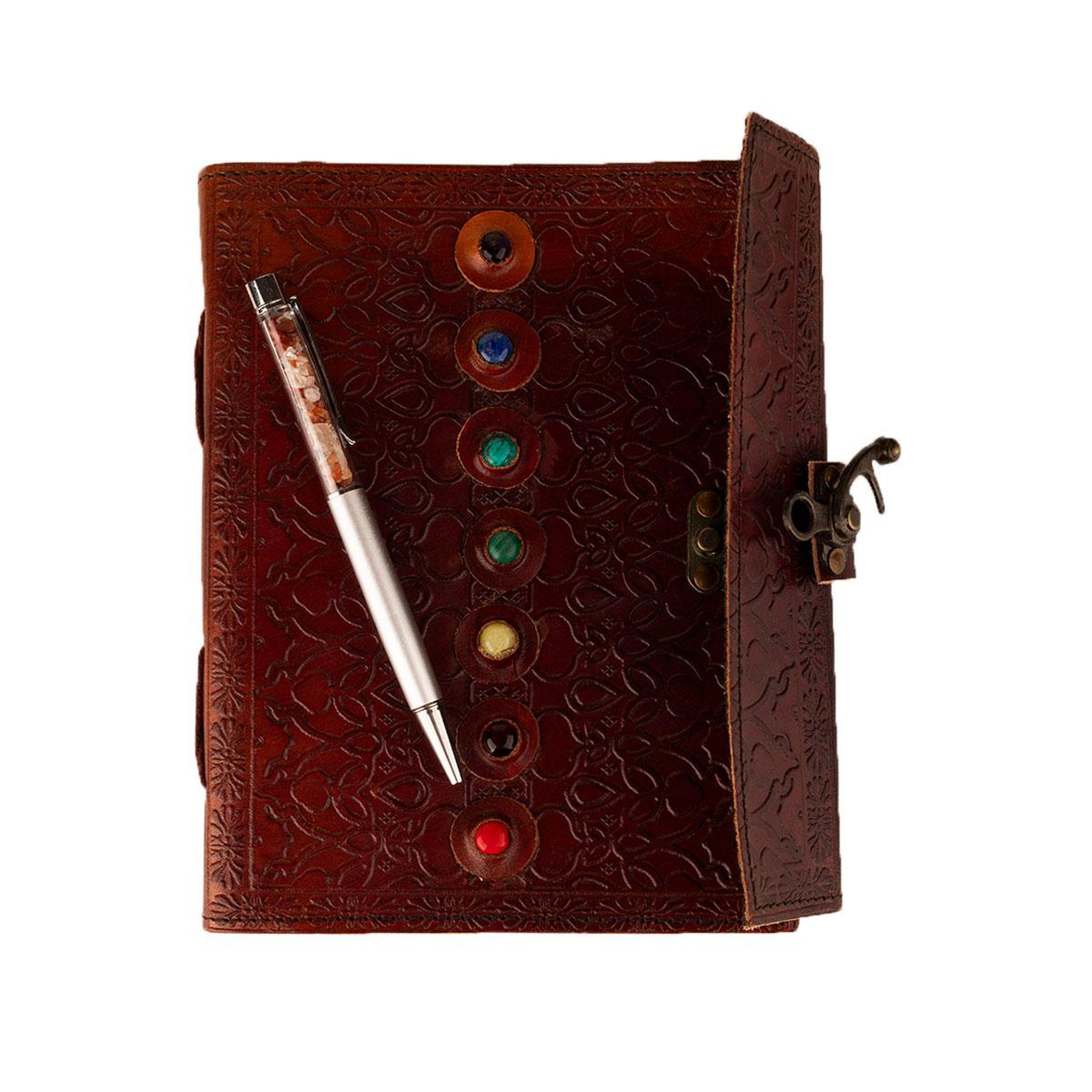 Akik Doğal Taşlı Tükenmez Kalem