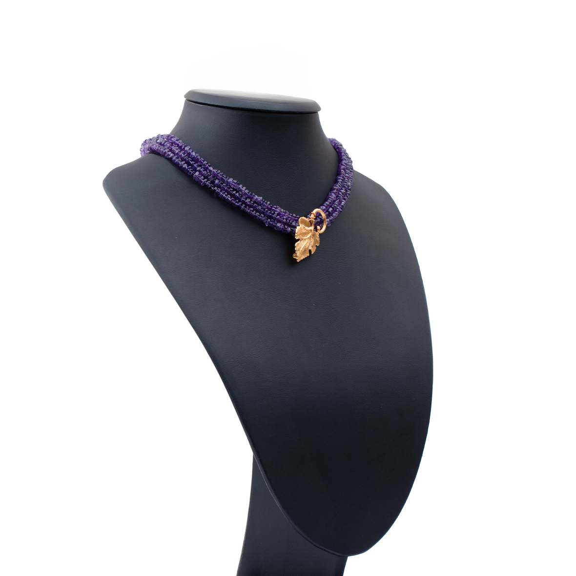 Ametist Elegansı Doğal Taş Kolye