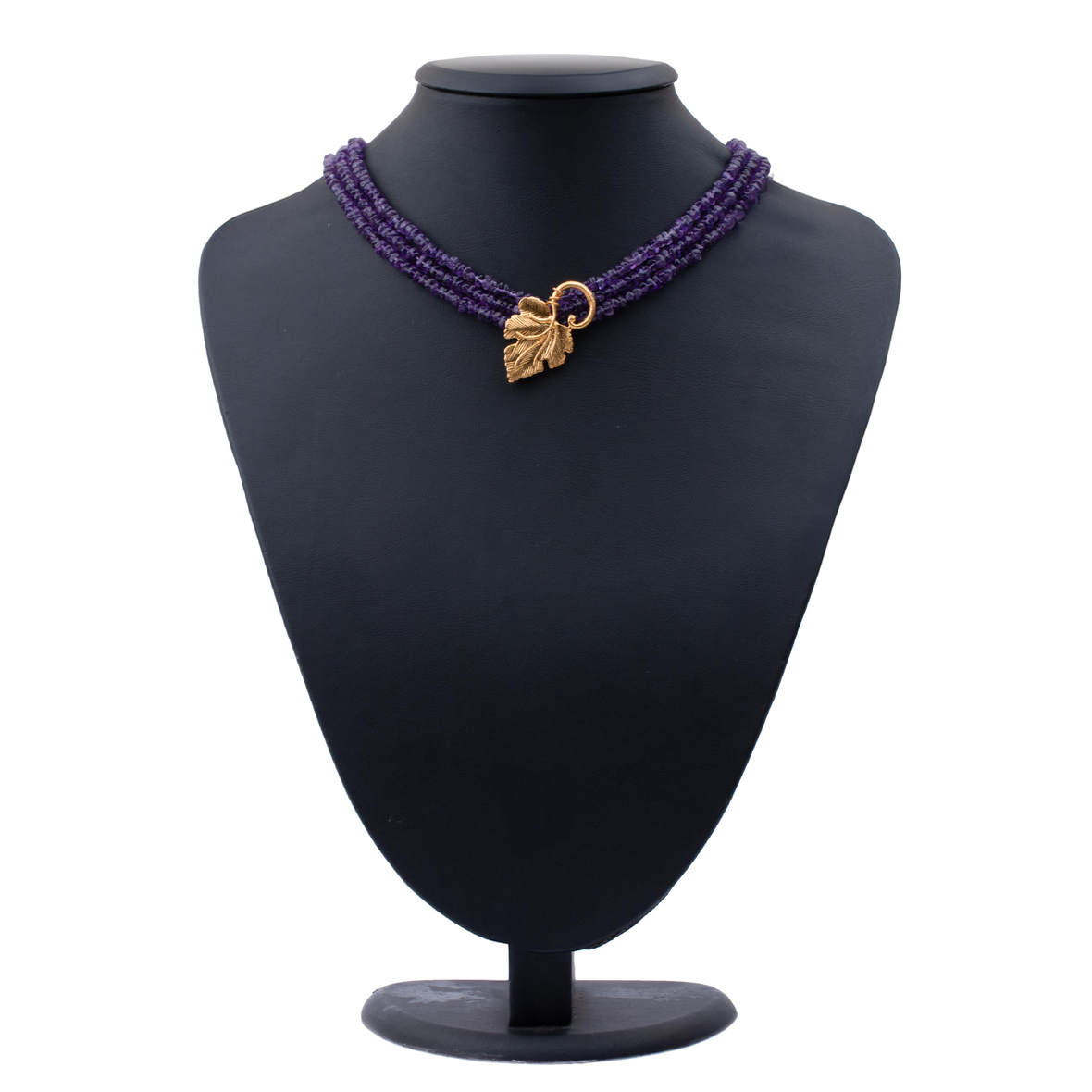 Ametist Elegansı Doğal Taş Kolye