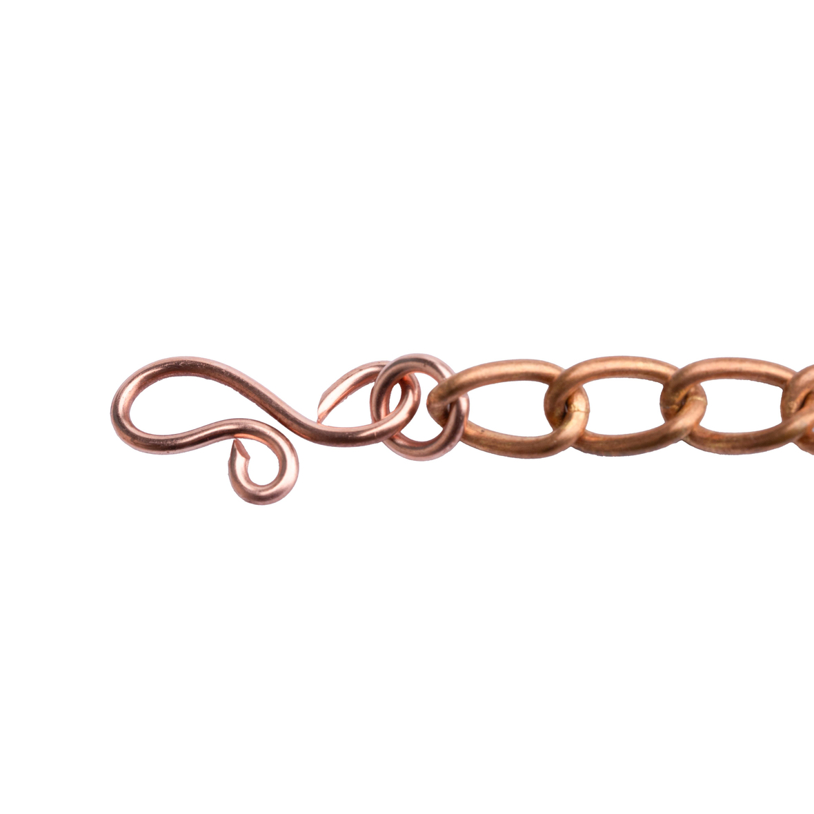 Bakır Künye Mavi Bileklik