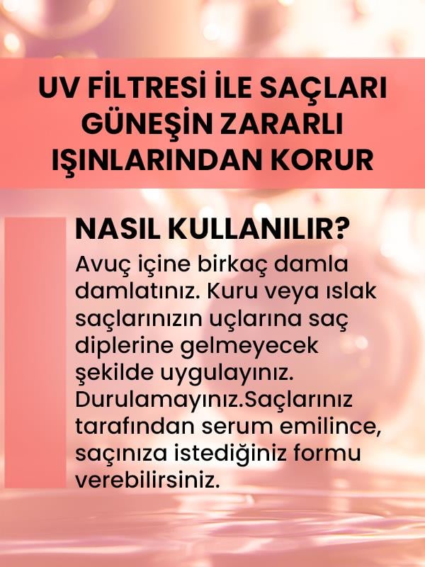 Canlandırıcı Ve Güçlendirici Saç Bakım Serumu