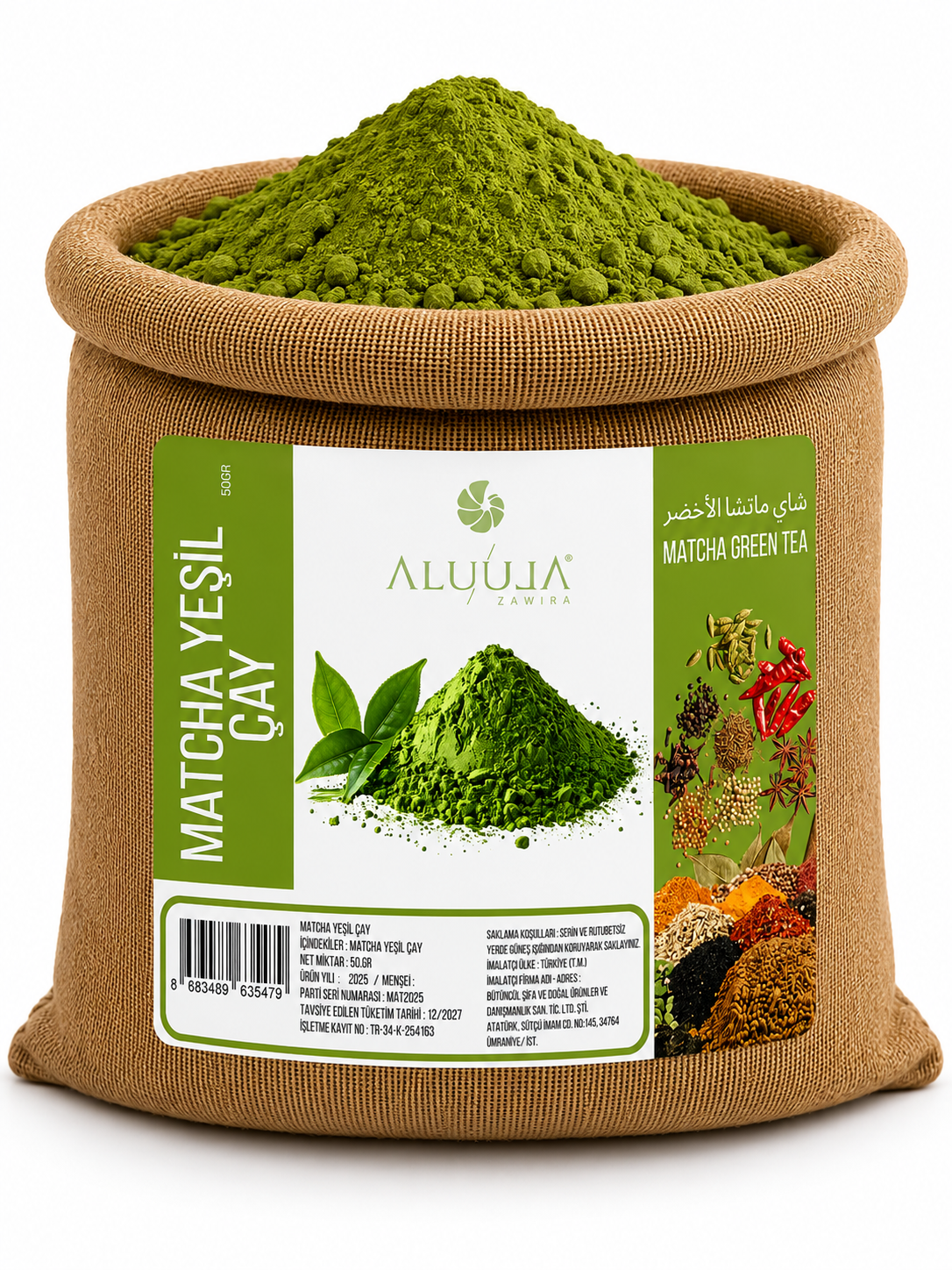 Matcha Yeşil Çay 1 Kg