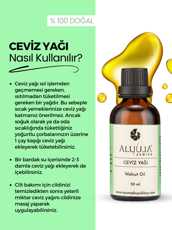 Ceviz Yağı 50 Ml