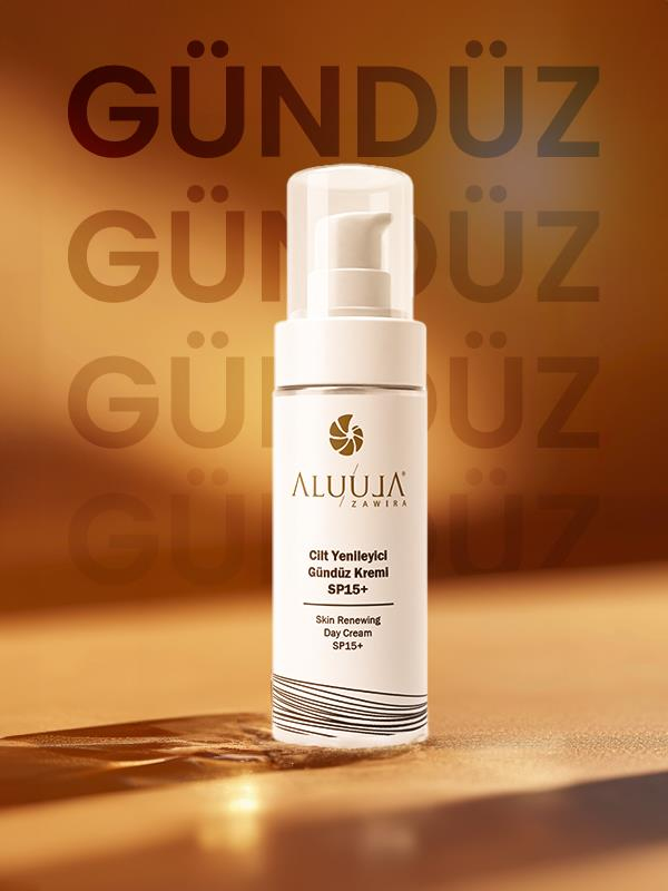 Cilt Yenileyici Gündüz Krem + Spf15  (Güneşi Koruyucu Krem)
