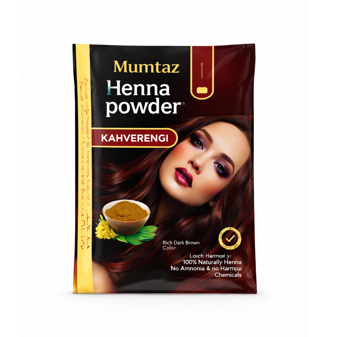 Tek Kullanımlık Saç Kınası - Kahverengi (10 gr)