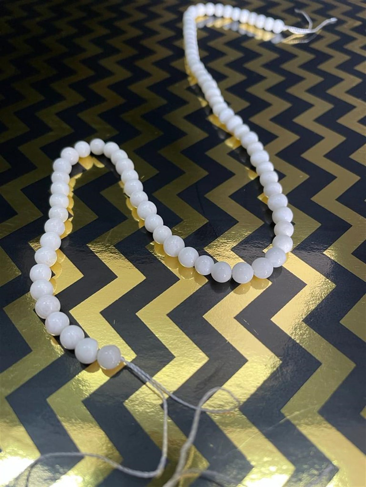 Doğal Aytaşı Dizi Taş (6 mm)