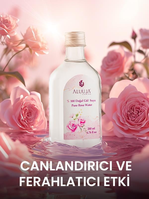 Doğal Gül Suyu 200 Ml