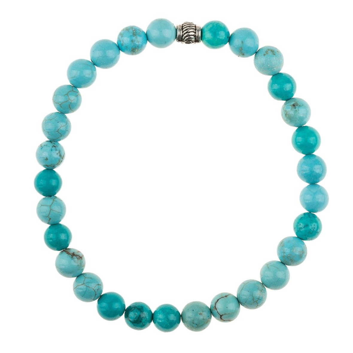 Firuze Doğal Taş Bileklik (6mm Küre Kesim)