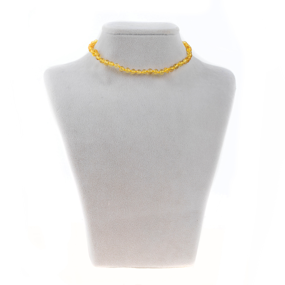 Gerçek Kehribar Bebek Doğal Taş Kolye