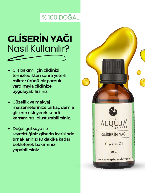 Gliserin Yağı 50 Ml