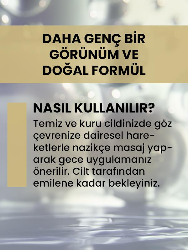 Göz Çevresi Bakım Kremi (Anti-Aging) 40 Gr
