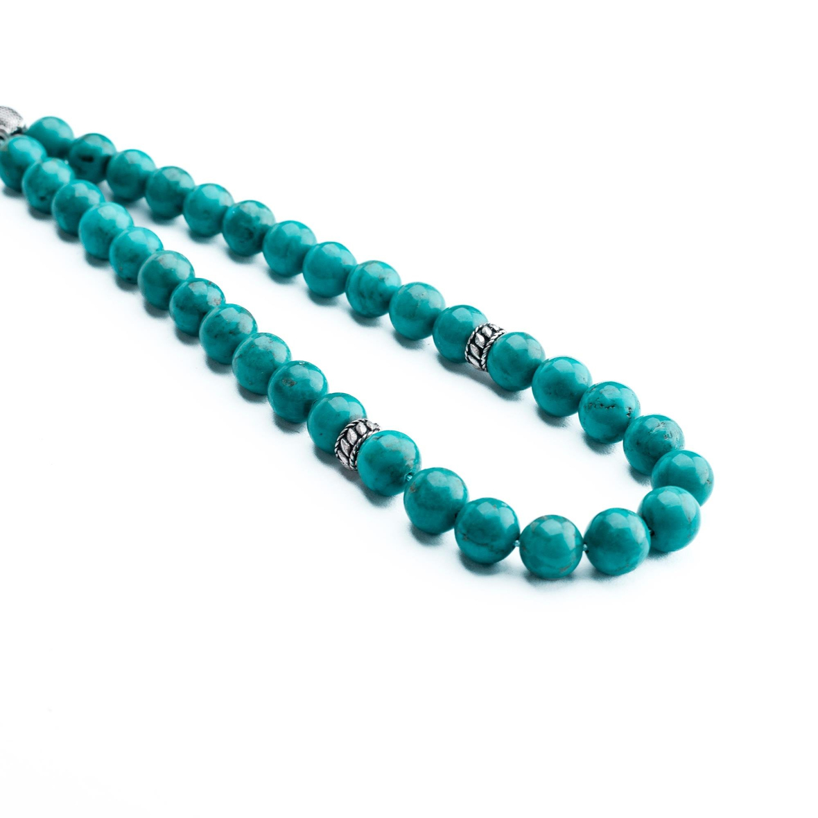 Gümüş Firuze Tesbih