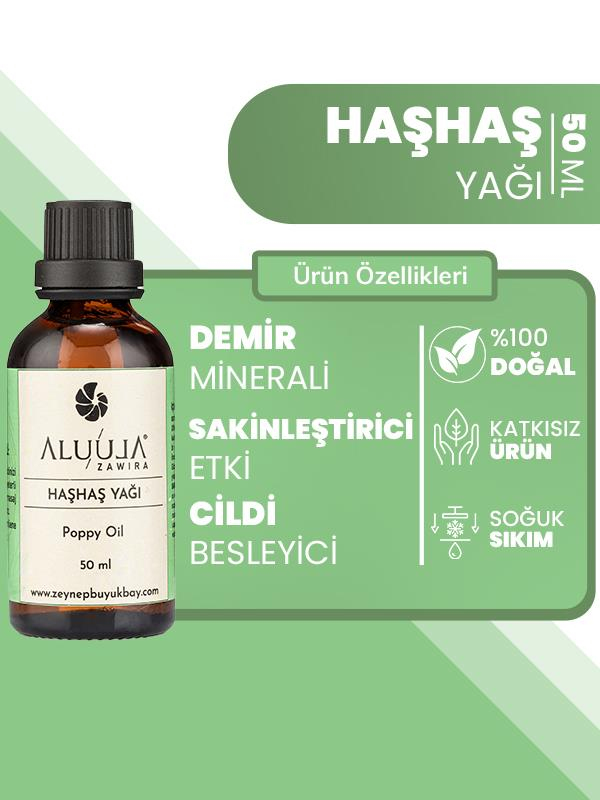 Haşhaş Yağı 50 Ml